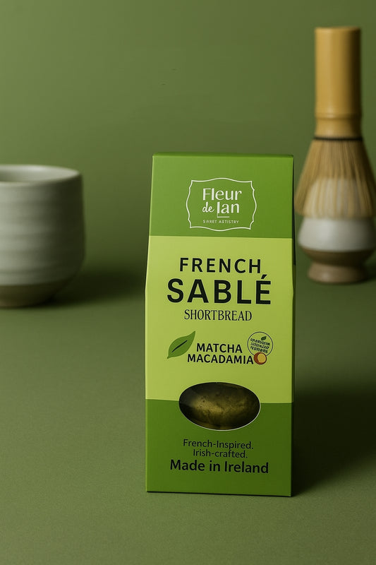 Matcha & Macadamia French Sablé Shortbread