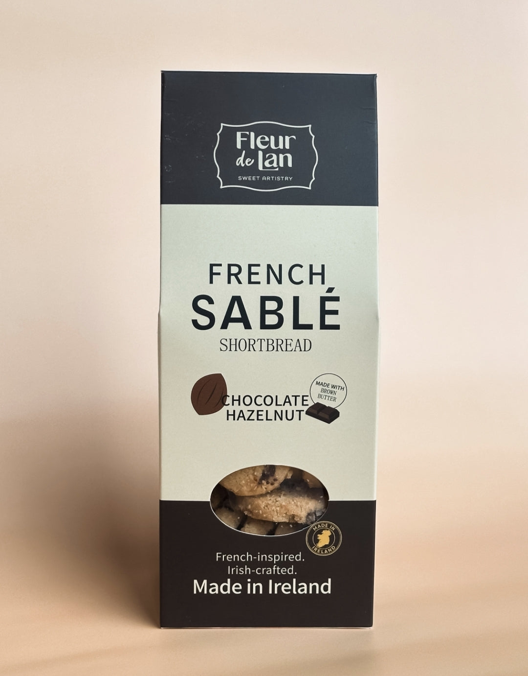 Hazelnut & Belgian Chocolate French Sablé Shortbread