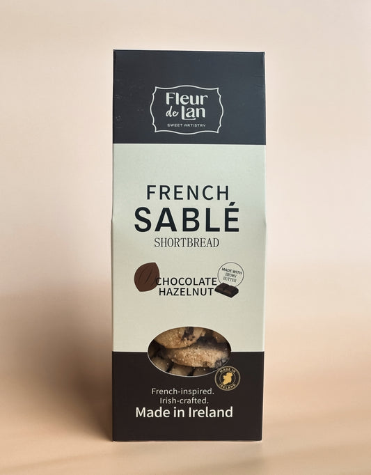 Hazelnut & Belgian Chocolate French Sablé Shortbread